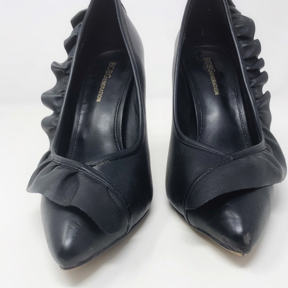 BCBGENERATION Hana Ruffle Pointed Toe Pump 8.5B - Picture 4 of 12